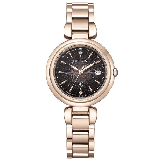 ES9467-97E クロスシー【ノベルティ付・国内正規品】【ｷﾞﾌﾄ包装･ｻｲｽﾞ調整無料】ｿｰﾗｰ電波 レディース腕時計 限定画像