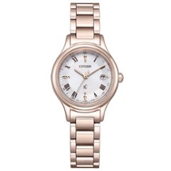 ES9497-96A ｸﾛｽｼｰ【ﾉﾍﾞﾙﾃｨ付･国内正規品･ｷﾞﾌﾄ包装･ﾍﾞﾙﾄ調整無料】ｿｰﾗｰ電波 ﾚﾃﾞｨｽ腕時計 ｼﾝﾌﾟﾙｱｼﾞｬｽﾄ画像