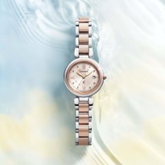 ES9465-50W クロスシー【ノベルティ付・国内正規品】【ｷﾞﾌﾄ包装･ｻｲｽﾞ調整無料】ｿｰﾗｰ電波　レディース腕時計 画像