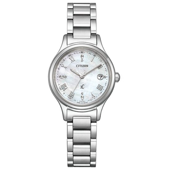 ES9490-52D  クロスシー【ノベルティ付・国内正規品】【ｷﾞﾌﾄ包装･ｻｲｽﾞ調整無料】ｿｰﾗｰ電波　レディース腕時計画像