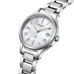 ES9490-52D  クロスシー【ノベルティ付・国内正規品】【ｷﾞﾌﾄ包装･ｻｲｽﾞ調整無料】ｿｰﾗｰ電波　レディース腕時計画像