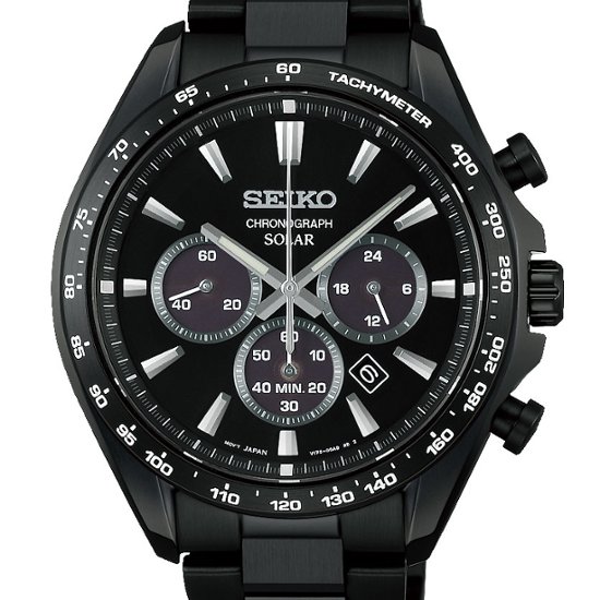 SBPY187 ｾｲｺｰｾﾚｸｼｮﾝ【ノベルティ付・ｷﾞﾌﾄ包装･ｻｲｽﾞ調整無料・国内正規品】メンズ 腕時計　ソーラークロノ画像