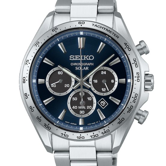 SBPY183 ｾｲｺｰｾﾚｸｼｮﾝ【ノベルティ付・ｷﾞﾌﾄ包装･ｻｲｽﾞ調整無料・国内正規品】メンズ 腕時計　ソーラークロノ画像