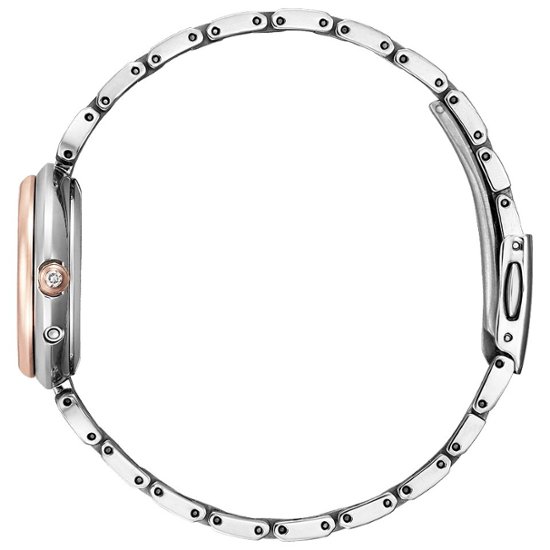 ES9465-50W クロスシー【ノベルティ付・国内正規品】【ｷﾞﾌﾄ包装･ｻｲｽﾞ調整無料】ｿｰﾗｰ電波　レディース腕時計 画像