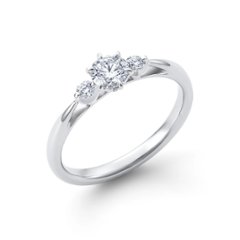 ロイヤルアッシャー ERA822/0.22GVS1 【正規品】【ご注文後サイズ直し後約4週間後納品】指輪　【アッシャーノベルティ進呈】画像