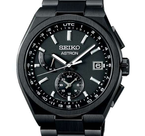 SBXY087 ｾｲｺｰｱｽﾄﾛﾝ【ﾉﾍﾞﾙﾃｨ付・ｷﾞﾌﾄ包装・ﾍﾞﾙﾄ調整無料・新品正規品】ｿｰﾗｰ電波 ﾒﾝｽﾞ腕時計画像