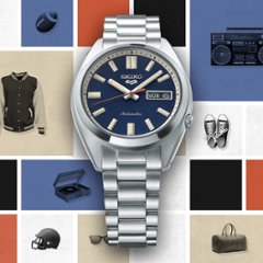 SBSA253　セイコー5スポーツ【国内正規品】【ノベルティ付・ｷﾞﾌﾄ包装･ｻｲｽﾞ調整無料】ﾒｶﾆｶﾙ メンズ腕時計画像