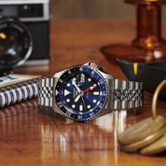 SBSC003 セイコー5スポーツ【国内正規品】【ノベルティ付・ｷﾞﾌﾄ包装･ｻｲｽﾞ調整無料】ﾒｶﾆｶﾙ　GMT 堀米雄斗選手CM着用モデル画像