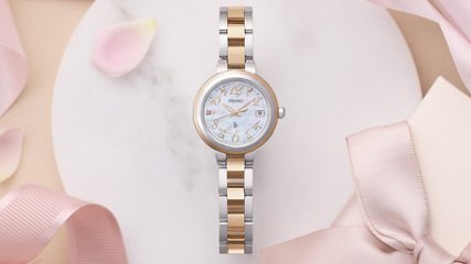 SSVW236 ｾｲｺｰﾙｷｱ【ﾉﾍﾞﾙﾃｨ付・ｷﾞﾌﾄ包装･ﾍﾞﾙﾄ調整無料･新品正規品】ｿｰﾗｰ電波　ﾚﾃﾞｨｰｽ腕時計　限定画像