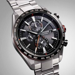 AT8189-61E アテッサ【ノベルティ付・ｷﾞﾌﾄ包装･ベルト調整無料・国内正規品】腕時計 メンズ ソーラー電波 限定 JAXA画像