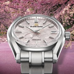 SBGA443●ｸﾞﾗﾝﾄﾞｾｲｺｰ[Heritage]ﾏｽﾀｰｼｮｯﾌﾟﾓﾃﾞﾙ【正規保証品･ﾉﾍﾞﾙﾃｨ付】ｽﾌﾟﾘﾝｸﾞﾄﾞﾗｲﾌﾞ メンズ腕時計 花筏（在庫あり）画像