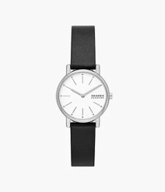 SKW3120　Skagen 【15時迄の注文で本日発送】*水曜除く【正規ﾒｰｶｰ保証書付】スカーゲン　SIGNATUR ブルーレザー　レディースの画像