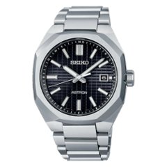SBXY063 ｾｲｺｰｱｽﾄﾛﾝ【ﾉﾍﾞﾙﾃｨ付・ｷﾞﾌﾄ包装・ﾍﾞﾙﾄ調整無料・新品正規品】ｿｰﾗｰ電波 ﾒﾝｽﾞ腕時計画像