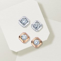 ロイヤルアッシャーJHA0080BP【新品】【国内正規品】【ノベルティ付・ギフト包装無料】プラチナ ダイヤモンドピアス画像