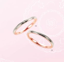 アンジェローザ　結婚　指輪　ペアリング AR508　AR509　【店頭サンプル有】の画像