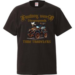 ドライＴシャツ/スチームパンク・タイムトラベラー/車/steampunk/Time-Travelers/car画像