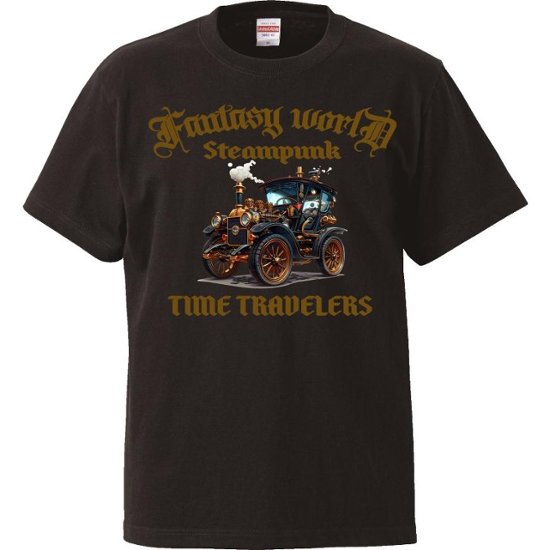 ドライＴシャツ/スチームパンク・タイムトラベラー/車/steampunk/Time-Travelers/car画像