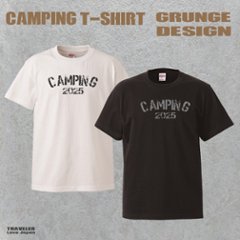 ドライTシャツ/グランジデザイン/キャンピング2025 grunge-camping2025の画像