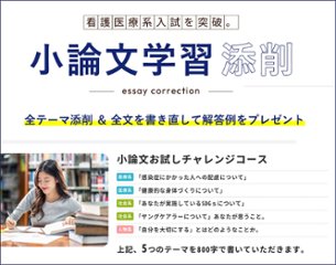 小論文お試しコース　【全5テーマ　(各800字)】の画像