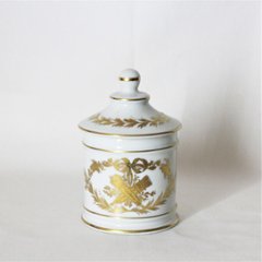 フランス Limoges 陶製キャニスター画像