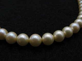 ヴィンテージ フェイクパール ネックレス画像