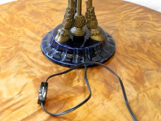 フランス セーブルスタイル テーブルランプ画像