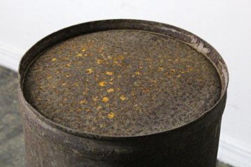 ヴィンテージ ミルク缶画像