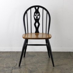 イギリス ヴィンテージ アーコール ウィンザーチェア（シスルバック）画像