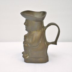イギリス ヴィンテージ ブラス トビージャグ画像