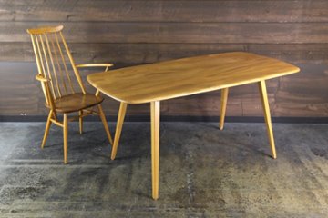イギリス ヴィンテージ アーコール リフェクトリーテーブル画像