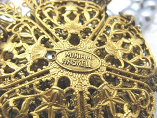 MIRIAM HASKELL バロックパール 2連ネックレス画像