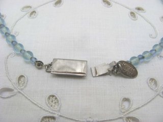 MIRIAM HASKELL ガラスビーズ ネックレス＆イヤリングセット画像