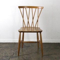 イギリス ヴィンテージ アーコール  ラティスバックチェア画像