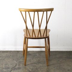 イギリス ヴィンテージ アーコール  ラティスバックチェア画像