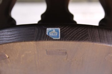 イギリス ヴィンテージ アーコール ボウトップチェア（シスルバック）画像