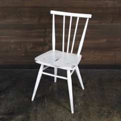 イギリス ヴィンテージ アーコール ペイント スティックバックチェアの画像