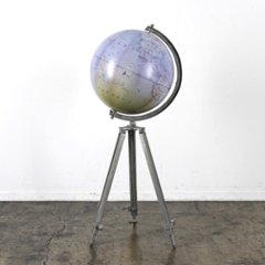 イギリス ヴィンテージ アンティークスタイル 地球儀画像