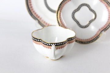 イギリス アンティーク COALPORT ティートリオ画像