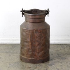イギリス アンティーク コッパー ミルク缶画像