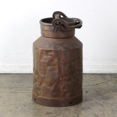イギリス アンティーク コッパー ミルク缶画像