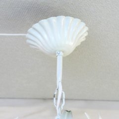 フランス ヴィンテージ トールフラワー シャンデリア画像
