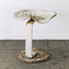 フランス C.PUZENAT トラクターシート アイアンスツール画像
