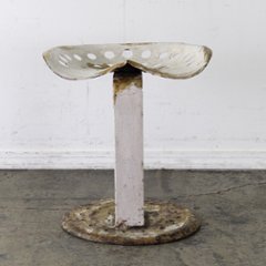 フランス C.PUZENAT トラクターシート アイアンスツール画像
