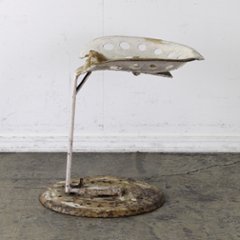フランス C.PUZENAT トラクターシート アイアンスツール画像