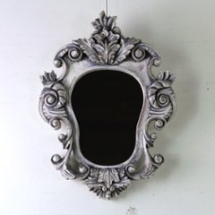 イギリス ヴィンテージ ペイント ミラーの画像