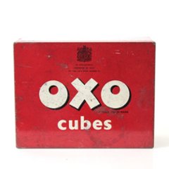 ヴィンテージ OXO TIN缶の画像