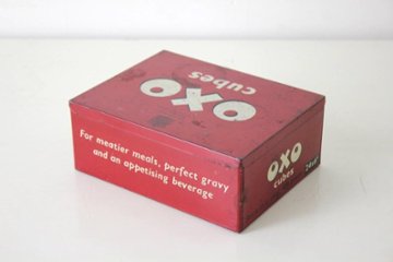 ヴィンテージ OXO TIN缶画像