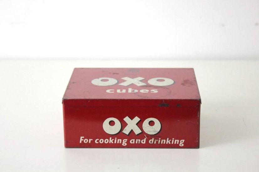 ヴィンテージ OXO TIN缶画像