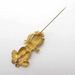 ヴィンテージ プードルのブローチ画像