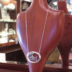 スターリングシルバー ハンドメイド ネックレス画像